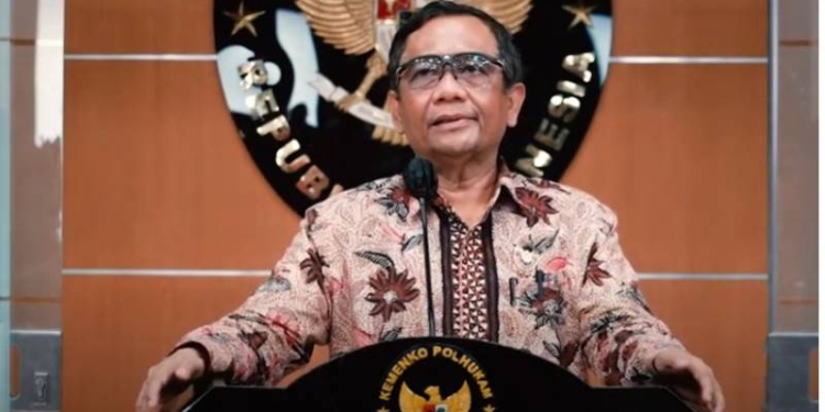 Menteri Koordinator Bidang Politik, Hukum dan Keamanan Mahfud MD