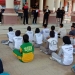 60 peserta saat mengikuti seleksi calon Paskibraka tingkat provinsi, di halaman Dinas Pemuda Olahraga dan Pariwisata, Jum'at (18/03/2022). (Yusuf/Gopos).
