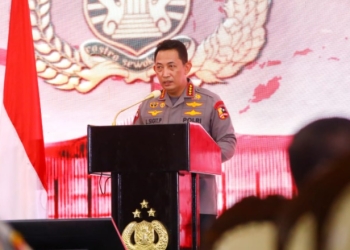 Kapolri Jenderal Listyo Sigit Prabowo memastikan Kepolisian terus berkomitmen untuk mewujudkan serta memberikan pelayanan publik yang terbaik dan prima bagi masyarakat. (Foto: Humas Polri)