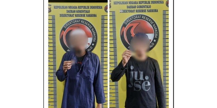 Polda Gorontalo melalui Tim Opsnal Ditnarkoba berhasil membekuk dua pelaku yang membawa narkotika jenis sabu Jelang Lebaran Idul Fitri 1443 H.