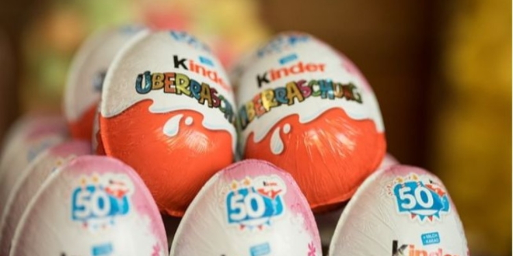 Cokelat Kinder. (Suara.com)