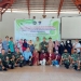 Sesi Foto Jurusan Agroteknologi, Fakultas Pertanian, UNG, Bersama Yonif 713/Satya Tama Usai Melaksanakan Sosialisasi Ketahanan Pangan, Kamis 31/03/2022 (Istimewa)