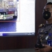 Petugas Kepolisian saat menunjukkan cara kerja tilang elektronik atau ETLE. (Foto: dok. Polres Blitar Kota)