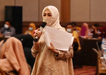 Ketua Tim Penggerak PKK, Kabupaten Gorontalo, Fory Armin Naway. (Foto: Istimewa)