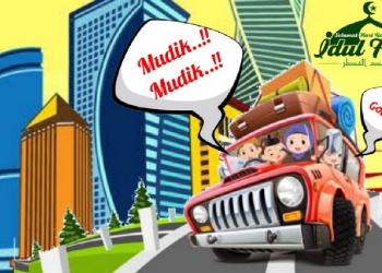 Ilustrasi Perjalanan Mudik