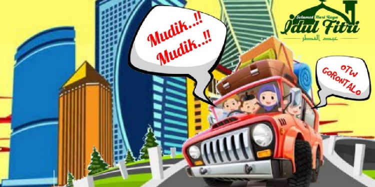 Ilustrasi Perjalanan Mudik