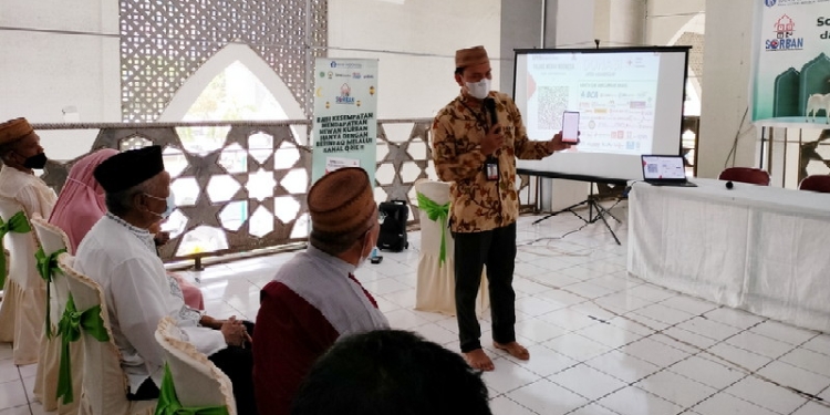 Sosialisasi BI Gorontalo Dorong Penggunaan "Qris" dengan Program "Sorban". (Foto: Putra/Gopos)