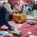 Sejumlah pedagang yang berjualan di malam perdana senggol di Terminal Limboto, Kelurahan Kayubulan, Kecamatan Limboto, Kabupaten Gorontalo, Sabtu Malam (16/4/2022). (Foto: Putra/Gopos)