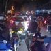 Situasi arus lalu lintas di Jl. Achmad Nadjamuddin Kota Gorontalo yang mengalami peningkatan seiring meningkatnya mobilitas warga di penghujung Ramadan 1443, Sabtu (24/4/2022). (Farun/gopos)