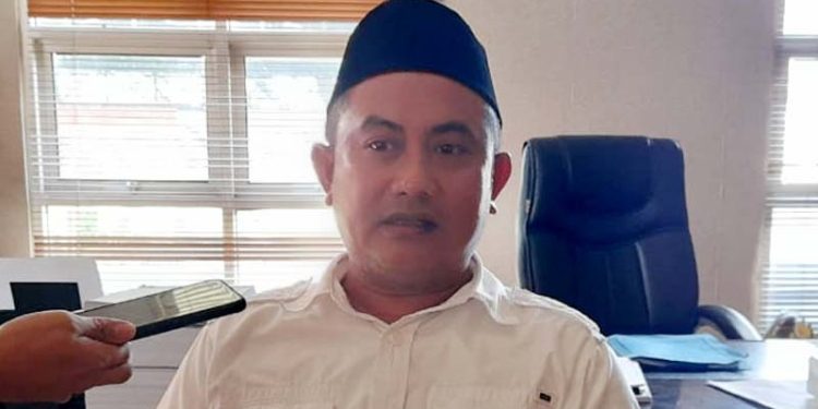Kepala Dinas Pekerjaan Umum dan Penataan Ruangan (PUPR), Gorontalo Utara, Haris Z.Latif. (foto.isno/gopos)