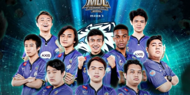 Roster Evos Icon yang menjuarai MDL ID Season 5 (Foto: Ig @mdl.indonesia)