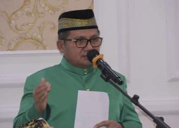 Wali Kota Gorontalo, Marten Taha. (Humas Kota Gorontalo)