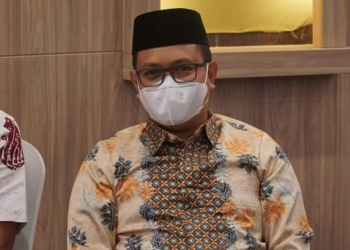 Foto : NR. Monoarfa Ketika menghadiri kegiatan Musrembangda tingkat Kota Gorontalo tahun 2022 untuk Penyusunan RKPD tahun 2023, bertempat di hotel Aston Gorontalo Jum'at (8/4/2022).(F. Wahyu)
