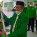 Acmad Monoarfa Ketika dilantik sebagai Ketua DPC Kota Gorontalo.(Foto Dokumen)
