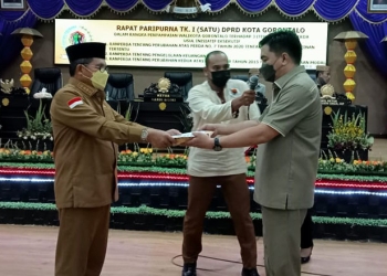 Wali Kota Gorontalo Usulkan tiga buah Ramperda ke DPRD Kota Gorontalo