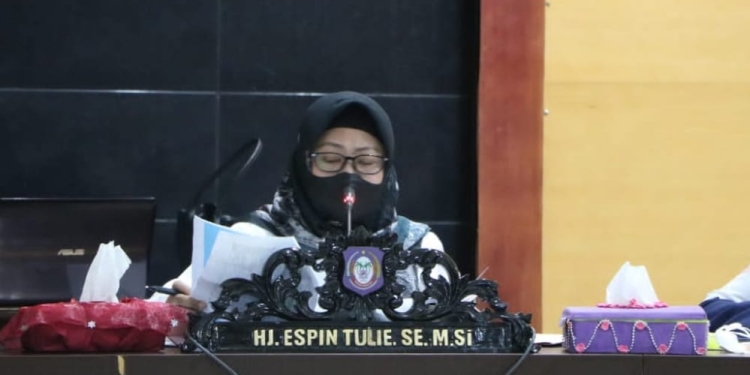 Anggota DPRD Provinsi Gorontalo, Espin Tulie (hms/deprov)