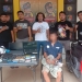 Pelaku pencurian laptop dan handphone diamankan Tim Rajawali Polres Gorontalo Kota, Sabtu (16/4/2022) (istimewa)