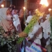 Anggota DPR RI, Ida Syahidah ikut menyemaraki kegiatan pawai obor untuk menyambut malam nuzulul quran di Kelurahan Molosipat, Sabtu malam, (16/4/2022). (fahrun/gopos)