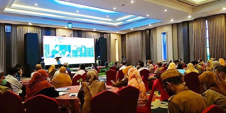 Musrembang tingkat Provinsi Gorontalo yang digelar di Hotel Aston Kota Gorontalo, Senin (18/4/2022) (istimewa)
