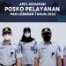 Apel kesiapan posko pelayanan PAM lebaran tahun 2022, Senin (25/4/2022). (Foto istimewa)