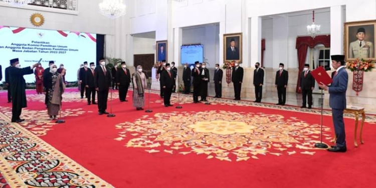 Pelantikan KPU RI