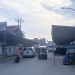 Kawasan pertokooan Kota Gorontalo yang dijadikan sebagai lokasi pasar senggol mulai dibangun tenda.