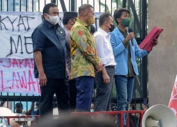 Aksi Demo 11 April 2022
