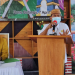 Sekretaris Daerah Provinsi Gorontalo Darda Daraba saat memberikan sambutan pada sosialisasi aplikasi SRIKANDI.