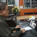 Wagub Gorontalo H. Idris Rahim memberikan sambutan secara virtual pada Rapat Paripurna DPRD Provinsi Gorontalo dalam rangka permohonan persetujuan pemindahtanganan BMD, Senin (25/4/2022). (Foto: Adc)