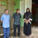 Bupati Saipul Mengunjungi Rumah, Silvana Lamanda, atlet taekwondo Peraih Perak dalam sea games Vietnam, Minggu 22/04/2022 (Istimewa)