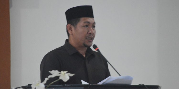 Ketua Badan Pembentukan Peraturan Daerah (Bapemperda) DPRD Bone Bolango, Syamsu Botutihe. (Foto: Putra/Gopos)