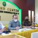 Konferensi Pers yang dilaksanakan Kejaksaan Tinggi Gorontalo usai pelimpahan berkas perkara dan barang bukti kasus investasi bodong FX Family ke Pengadilan Negeri Gorontalo, Selasa (24/5/2022). (istimewa)