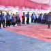 Bupati Pohuwato Saipul Mbuinga Memberikan Apel HKN dan Pelaksanaan Gebyar SMS, di Desa Malango, Kecamatan Taluditi, Kabupaten Pohuwato, Jum'at 20/05/2022 (Istimewa)