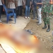 Warga seputaran Desa Pone dan Huidu, Kecamatan Limboto Barat, Kabupaten Gorontalo dibuat geger dengan penemuan mayat seorang pria yang dalam kondisi tergantung di teras rumah, Sabtu (7/5/2022).  (Istimewa)