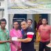 Wakil Bupati Gorontalo, Hendra S Hemeto melaksanakan halal bihalal di Desa Bihe, Kecamatan Asparaga, Kabupaten Gorontalo, Ahad (8/5/2022). (Foto: Istimewa)