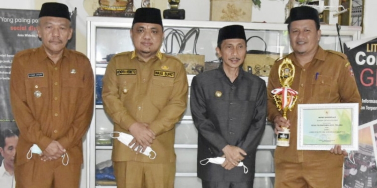 Desa Pilohayanga Kecamatan Telaga sabet juara umum lomba desa/ kelurahan tahun 2022.