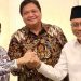 Tiga pimpinan parpol, Ketua Umum Partai Golkar Airlangga Hartarto, Ketum Partai Persatuan Pembangunan (PPP) Suharso Monoarfa, dan Ketum Partai Amanat Nasional (PAN) Zulkifli Hasan menggelar pertemuan di Jakarta, Kamis (12/5) petang.