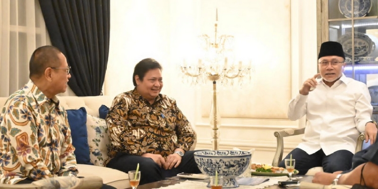 Partai Golkar, PAN, dan PPP bersepakat untuk menjalin kerja sama sejak dini menghadapi agenda politik nasional termasuk Pemilu 2024.