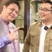 Ridwan Kamil saat bertemu dengan Airlangga di rumah dinas Menteri Koordinator Bidang Perekonomian, di Kompleks Menteri Widya Chandra, Jakarta Selatan, Minggu (15/5).