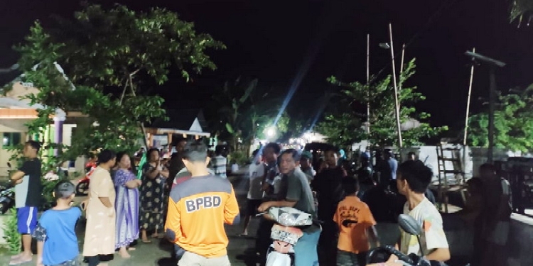 Kondisi terkini pencarian terhadap warga Batudaa yang dikabarkan hilang saat memancing di danau Limboto, Senin (23/5/2022). (Foto: Istimewa)