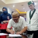 Foto : Komisi C Dewan Perwakilan Rakyat Daerah (DPRD) Kota Gorontalo, melaksanakan Rapat Dengar Pendapat (RDP) bersama Pemerinta Kota Gorontalo dan mahasiswa yang tergabung dalam organisasi Himpunan Mahasiswa Islam (HMI) Gorontalo, bertempat diruang rapat I DPRD Kota Gorontalo.