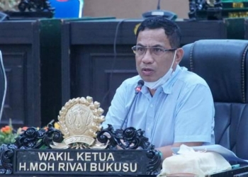 Wakil ketua I Dewan Perwakilan Rakyat Daerah DPRD) Kota Gorontalo, Mohamad Rivai Bukusu.