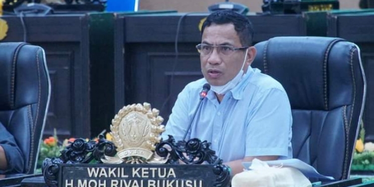 Wakil ketua I Dewan Perwakilan Rakyat Daerah DPRD) Kota Gorontalo, Mohamad Rivai Bukusu.