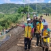 Komisi Pemberantasan Korupsi (KPK) RI melaksanakan monitoring langsung terhadap proyek revitalisasi Danau Limboto, Jumat (20/5/2022). (Foto: Putra/Gopos)