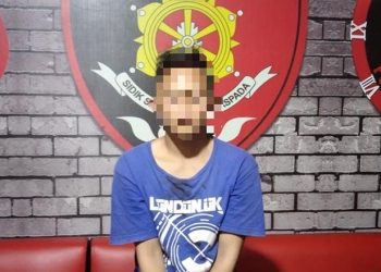 Terduga pelaku pencurian sepeda motor