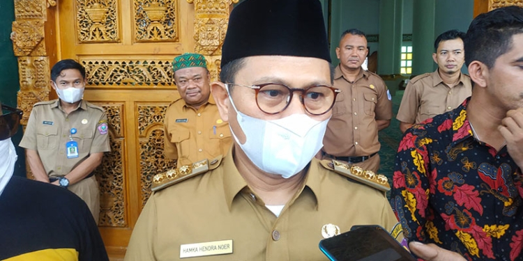 Pj Gubernur Gorontalo, Hamka Hendra Noer. (Yusuf/gopos)