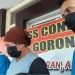KK alias Kendi (kanan), SI alias Oma Aril (tengah), dan SWA alias Yuni, saat berada di Polres Gorontalo Kota, Senin (23/5/2022). (sari/gopos)