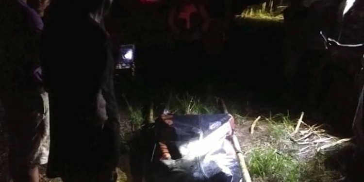Jasad warga Randangan yang ditemukan meninggal usai terseret arus sungai 1 Kilometer.