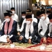 Wakil Presiden (Wapres) Ma’ruf Amin beserta Ibu Wury Ma’ruf Amin, hingga wakil ketua MPR RI Fadel Muhammad melaksanakan Salat Id di Masjid Istiqlal Jakarta pada Senin (2/5/2022). foto istimewa