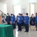 Pesan Bupati Hamim Untuk Empat Kepala OPD Baru yang Dilantik Proses Pelantikan Empat Pimpinan OPD yang baru yang dilakukan oleh Bupati Bone Bolango, Hamim Pou di Lobby Kantor Bupati, Rabu (11/5/2022). (Foto Sandi/Diskominfo)